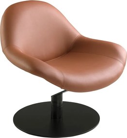 Scaun pivotant confortabil design LUX Brown