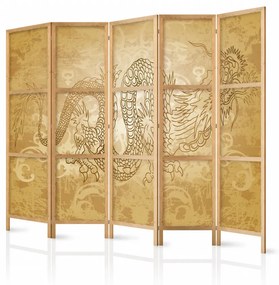 Paravan japonez - Japanese Style: Dragon II [Room Dividers]