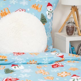 Lenjerie de pat din flanel 4Home Sweet Winter, 140x 200 cm, 70 x 90 cm, 140 x 200 cm, 70 x 90 cm