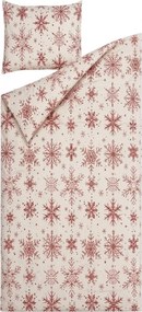 Lenjerie de pat din bumbac SCARLET SNOW cu modele Dimensiune lenjerie de pat: 70 x 80 cm | 140 x 200 cm