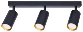 Spot Brilagi SELE 3xGU10/30W/230V negru/auriu