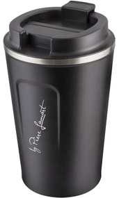 Cană termo Lamart LT4068 Kaffe 350 ml, negru