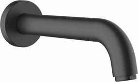 Pipa cada Hansgrohe Vernis Blend negru mat 21 cm