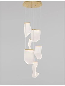 Lustra LED moderna cu design original deosebit SIDERNO