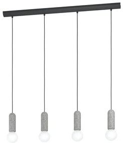 Eglo 39832 - Lustră pe cablu GIACONECCHIA 4xE27/40W/230V