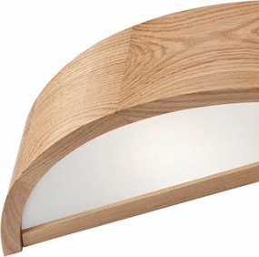 Brilagi - Aplica de perete LED RGBW reglabilă CARVALHO 1xE27/15W/230V Wi-Fi, stejar