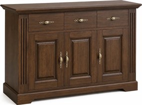 Comodă lemn masiv nuc Preston 114 7cm x 74 6cm x 41 4cm