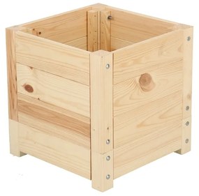 Coș pentru compost în culoare naturală Worm – Esschert Design