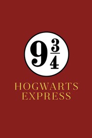 Poster de artă Harry Potter - Platform 9 3/4, (26.7 x 40 cm)