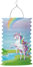 Unicorn Dreams lampion 28 cm