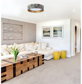 LED lampă SMART GALAXY LED/36W/230V pr. 55 cm Wi-Fi Tuya + telecomandă