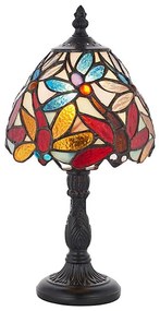 Endon 64246 - Lampă de masă Tiffany LORETTE 1xE14/40W/230V, diametru 15 cm