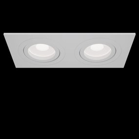 Corp incastrabil cu 2 spoturi directionabile Atom alb MY-DL024-2-02W
