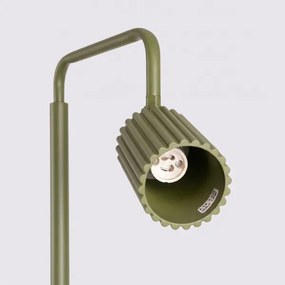 Sollux SL.2025 - Lampadar KARBON 1xGU10/10W/230V verde