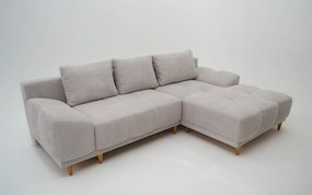 Coltar lemn masiv Odo Extensibil, 273 × 176 × 75 cm - Stânga