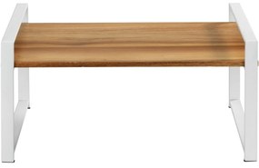 Wenko Raftă de bucătărie din lemn de salcâmLouisa, 1 raft, 40 × 20 × 20 cm