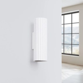 Aplică de perete albă Gleam – Sollux