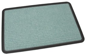 Covoraș pentru curățare textil Dungi 60 x 90 x 0,8 cm, verde