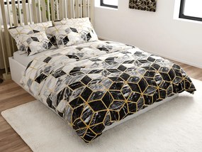 Lenjerie de pat din microfibra ATHENA negru Dimensiune lenjerie de pat: 70 x 90 cm | 140 x 200 cm