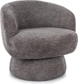 Fotoliu design rotativ COSMIC RAVEN, gri