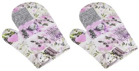 Mănușă de bucătărie Bellatex Patchwork gri, 28 x 18 cm, 2 buc