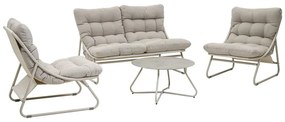 Set de mobilier de grădină CLOUD cu 4 locuri