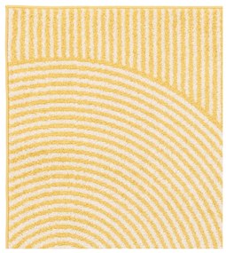 Covor galben 160x230 cm Muse Yellow Geometric – Asiatic Carpets
