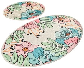 SET 2x covoraș pentru baie SPRING 60/100 cm colorat