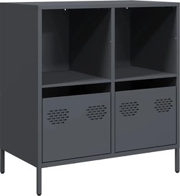 vidaXL Dulap, antracit, 68x39x73,5 cm, oțel laminat la rece