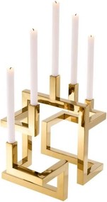 Suport pentru 5 lumanari, design LUX Skyline, alama 112881 HZ