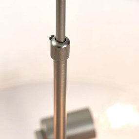 Lustră pe tijă Endon 72635 HAYFIELD 3xE27/40W/230V crom mat/gri