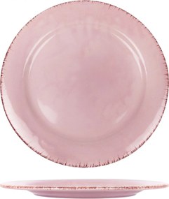 Platou Glaze Roz-Pal 30cm (glazura scurgere, lac ceramic protector)