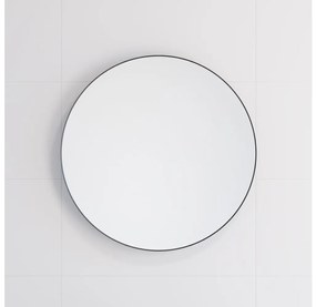 Oglindă de baie BATH DELUXE 01-060-09-02-00 BORGSTED d. 60 cm negru