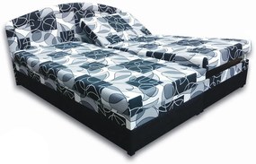 Pat matrimonial 160 cm Velvet (cu saltele din spumă). 793046