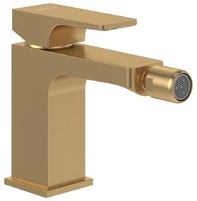 Baterie bideu Villeroy&Boch Architectura Square monocomanda auriu periat