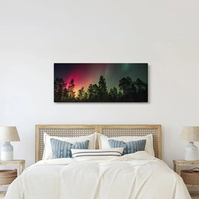 Tablou cu Northern Lights (120x50 cm)