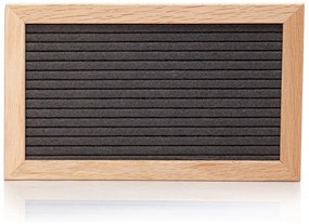 Tablă cu litere, 25 × 15 cm, 340 litere și simboluri, dispozitiv suspendat