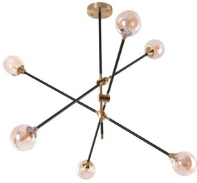 Abajur de rezervă din sticlă pentru lustră Azzardo SOLEN d. 13,5 cm