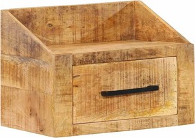 vidaXL Dulap de noapte Maro 40 x 30 x 30 cm Lemn de mango solid