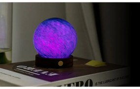 Decorațiune luminoasă în culoare naturală închisă cu USB ø 8 cm Galaxy Breeze – Gingko