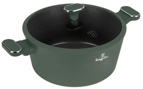 Oala aniaderenta cu interior titan 28 cm Green Matte Collection Berlinger Haus BH 8202