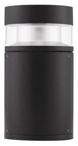 Stalp LED mic pentru exterior design modern IP54 Tala negru