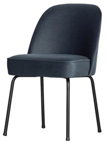 Scaune de dining albastre 2 buc. din catifea Vogue – WOOOD