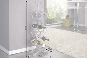 Obiect decorativ, suport sticle de vin Flammen L