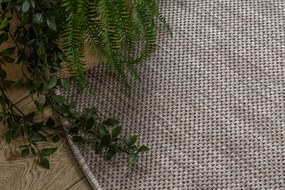 Covor SISAL SION cerc A5165A Melanj țesute plate bej