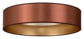 Plafonieră LED Duolla ROLLER LED/24W/230V d. 45 cm cupru/auriu