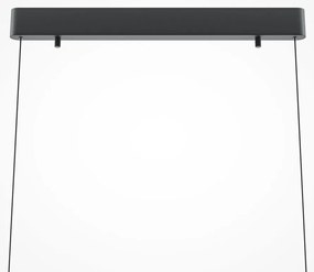 Lustra LED suspendata stil minimalist modern Motion negru