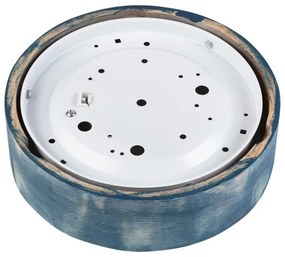 Brilagi - Plafonieră PINO 1xE27/15W/230V pin/albastru Ø 27,5 cm