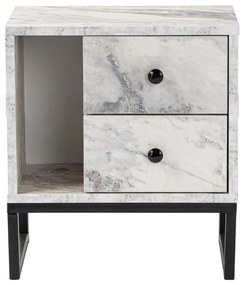 Noptieră Glimarolla (Marmură + negru). Promo -33%. 1106611