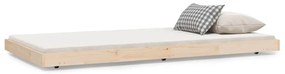 823499 vidaXL Cadru de pat, 80x200 cm, lemn masiv de pin